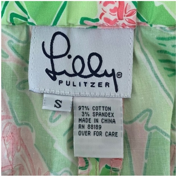 Lilly Pulitzer Musical Monkeys Cotton Crop - Picture 9 of 10